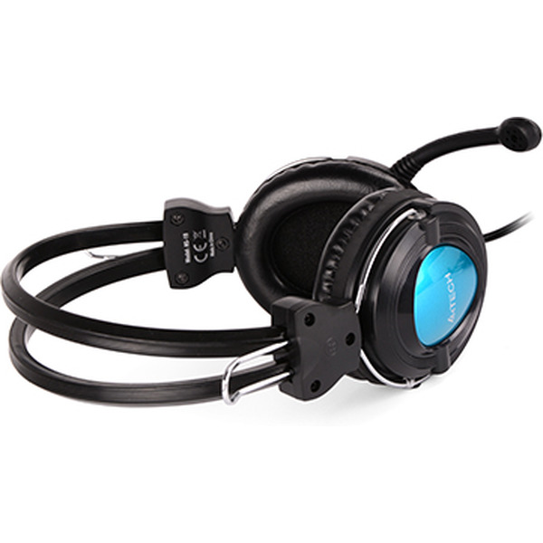 A4TECH Гарнитура HS-19-3 Blue