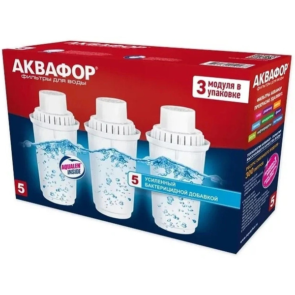 Фильтр для воды Аквафор В5 (3 шт)