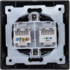 Розетка компьютерная TDM Electric Лама SQ1815-0619