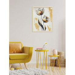 Картина по номерам Флюид Интерьерные тюльпаны 40x50 HR0692
