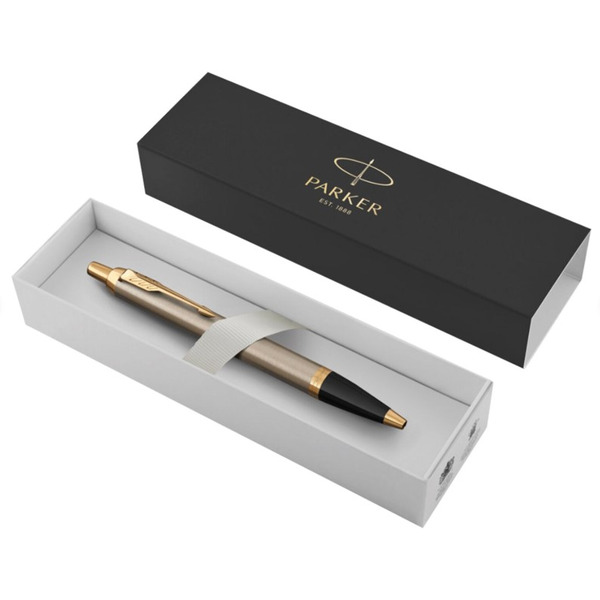 Ручка шариковая IM Core Brushed Metal GT PARKER 142542 / 1931670
