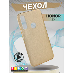 Бампер BINGO Shine для HUAWEI Honor 9X (золотистый)