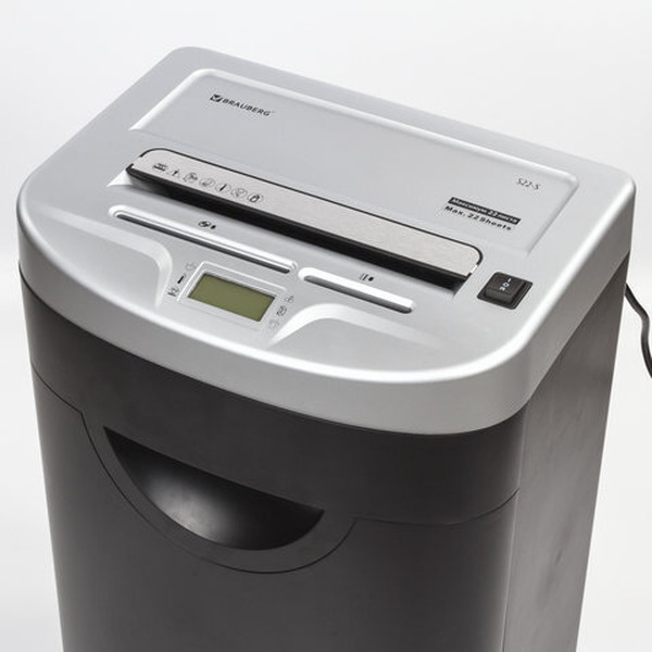 Шредер BRAUBERG S22-S 531773