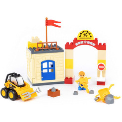 Конструктор Полесье "Макси" - "Строительная фирма" (90 элементов) 77608