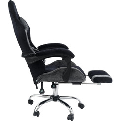 Вибромассажное кресло Calviano Amarone (black-grey plush)