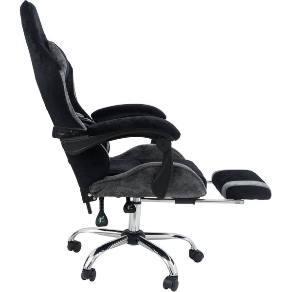 Вибромассажное кресло Calviano Amarone (black-grey plush)