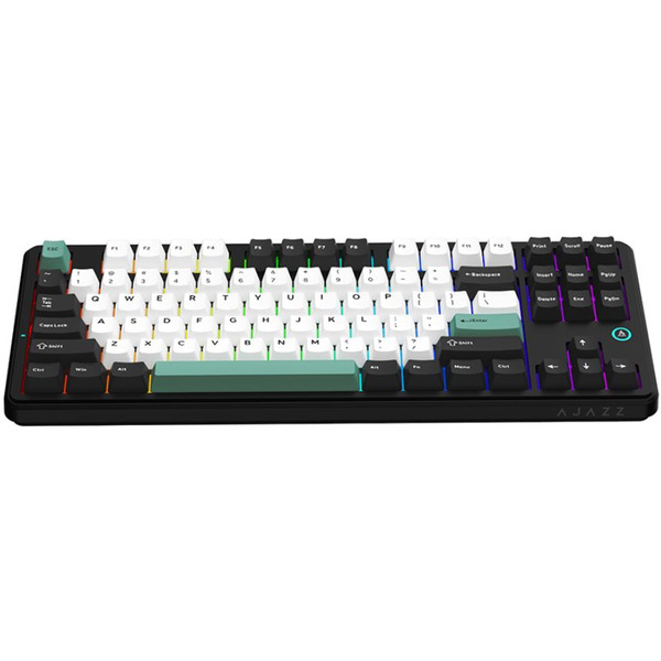 Клавиатура Ajazz MK87 Day Dream Switch (черный/белый/синий)