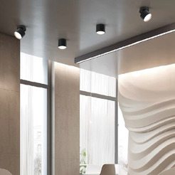 Накладной светильник WOLTA WSL-GX53/02BL