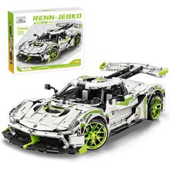 Игрушка конструктор MOYU Koenigsegg Jesko MY88023 (с пультом дистанционного управления и набором электродвигателей)