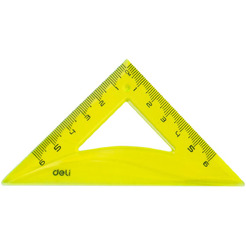 Набор линеек DELI PIONEER G00602YELLOW (желтый, 4 предмета)