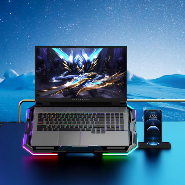 Подставка для ноутбука EVOLUTION LCS-08 RGB