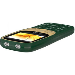 Мобильный телефон Maxvi K200 + ЗУ WC-112 (темно-зеленый)