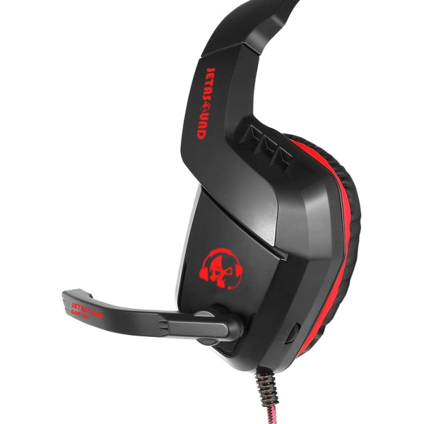 Игровая стереогарнитура Jet.A GHP-180 (чёрно-красная)