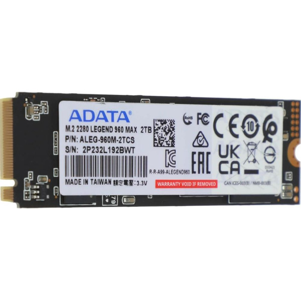 Накопитель SSD A-Data ALEG-960M-2TCS