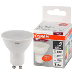 Лампа светодиодная OSRAM PAR16 35 5W 4000К 230V GU10 10X1