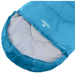 Спальный мешок Calviano Acamper BERGEN 300г/м2 (бирюзово-серый)