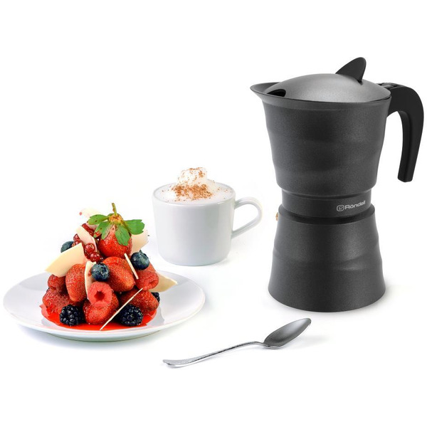 Кофеварка гейзерная Rondell Pacific Grey RDA-1901