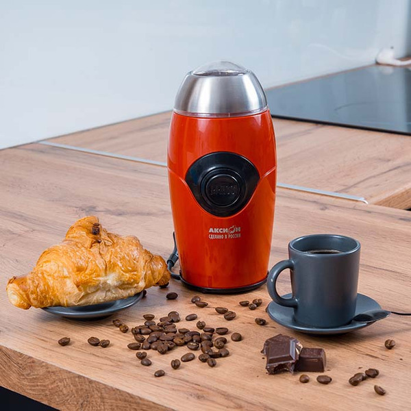 Кофемолка Аксион КМ22 (красный)