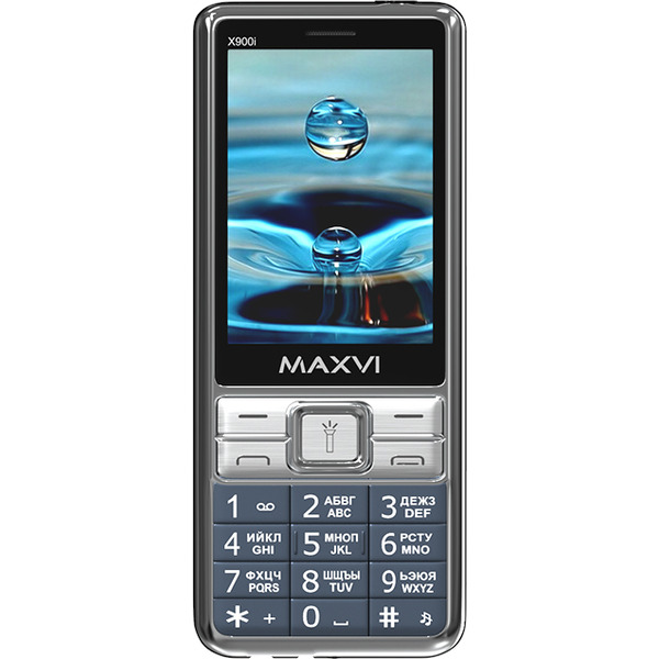 Кнопочный телефон Maxvi X900i (маренго)