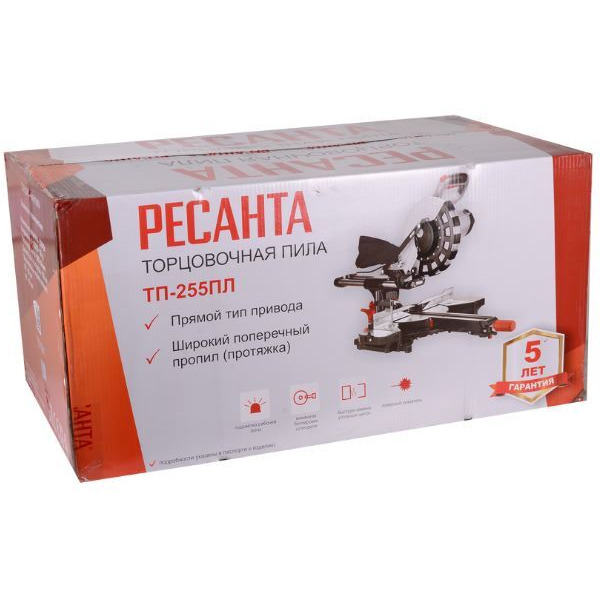 Торцовочная пила Ресанта ТП-255ПЛ (75/18/1)