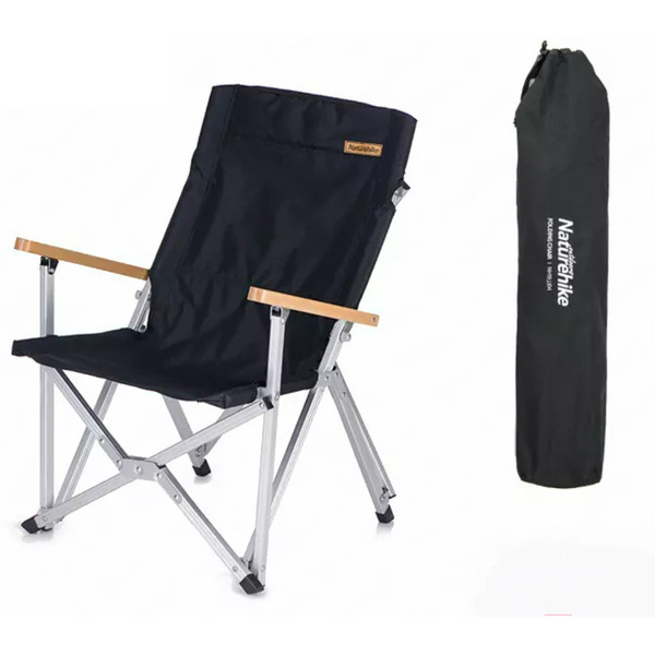 Стул складной Naturehike NH19JJ004 (черный)