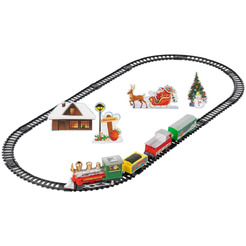 Железная дорога игрушечная Labalu Рождественская классика 207A (9270647)