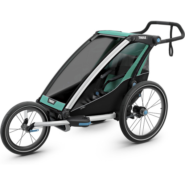 Коляска детская Thule Chariot Lite 10203006 Blue Grass/Black