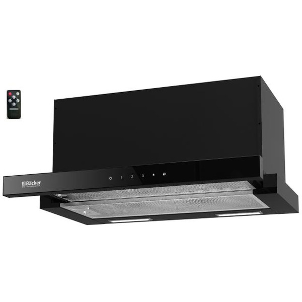 Кухонная вытяжка Backer TH60CL-2F200-BLACK RC