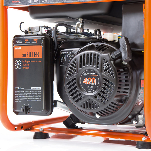 Генератор Daewoo Power GDA 7500E-3