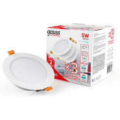 Светильник Gauss Elementary Downlight (9100420205T)