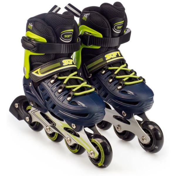 Коньки роликовые TIAN-E TE-761BLS