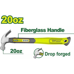 Молоток-гвоздодер Dyllu DTHM3320