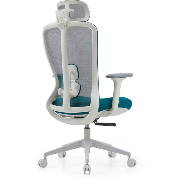 Офисное кресло SPARX FX-28-1 Fansil (White / Cyan)