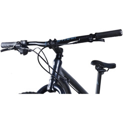 Велосипед Stark Fat 26.3 HD S 2025 HQ-0017808 (темно-серый/серебристый металлик)