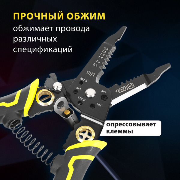 Плоскогубцы Грандмастер Многофункциональные PL-205 671261