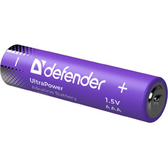 Батарейка алкалиновая Defender PowerPulse LR03-4BL ААА (блистер, 4 шт)