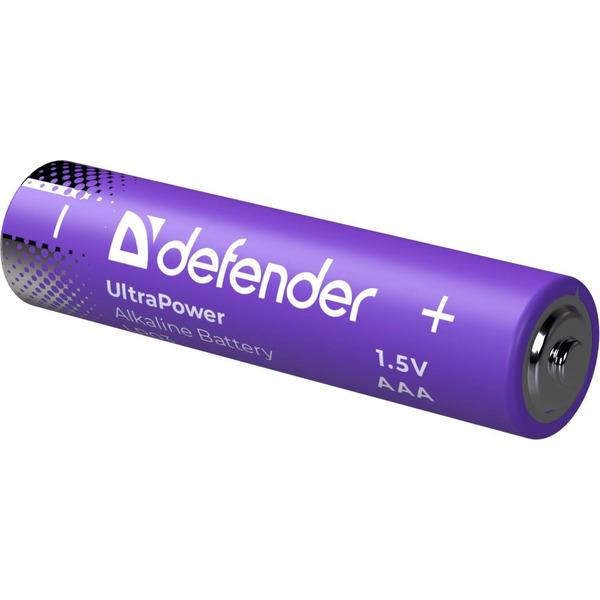 Батарейка алкалиновая Defender PowerPulse LR03-4BL ААА (блистер, 4 шт)