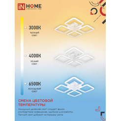 Светильник светодиодный IN HOME ELEGANT ARIS-W (4690612043340)