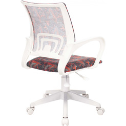 Кресло детское Бюрократ KD-W4 (черный/красный)