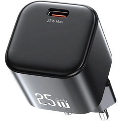 Сетевое зарядное Usams CC289 25W GaN (черный)