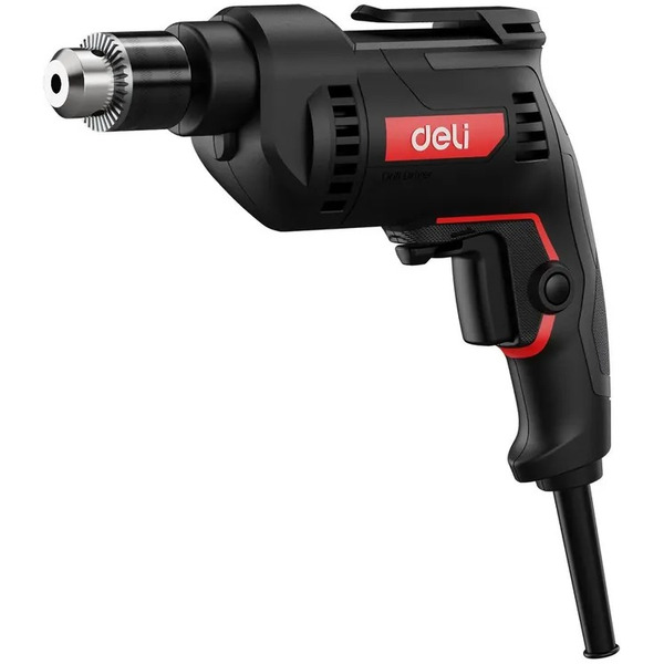 Дрель Deli DE-DZ10-2E (черный)