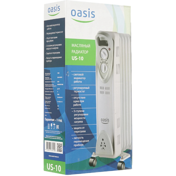 Радиатор масляный Oasis US-10