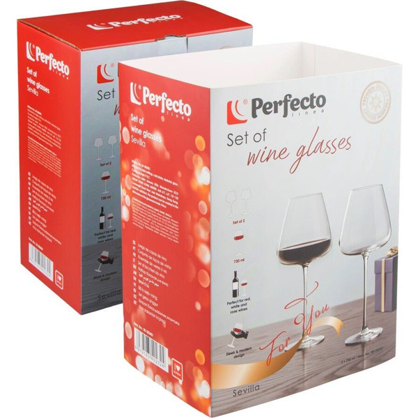 Набор бокалов для вина Perfecto Linea Sevilla 30-282401