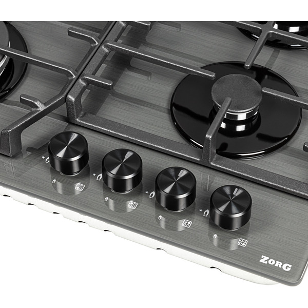 Газовая варочная панель ZORG HAG63 FDW GR