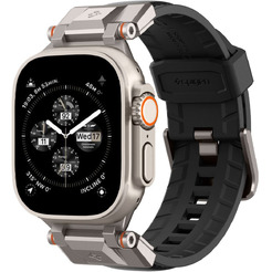 Ремешок SPIGEN DURAPRO ARMOR PU для APPLE WATCH BLACK AMP07591