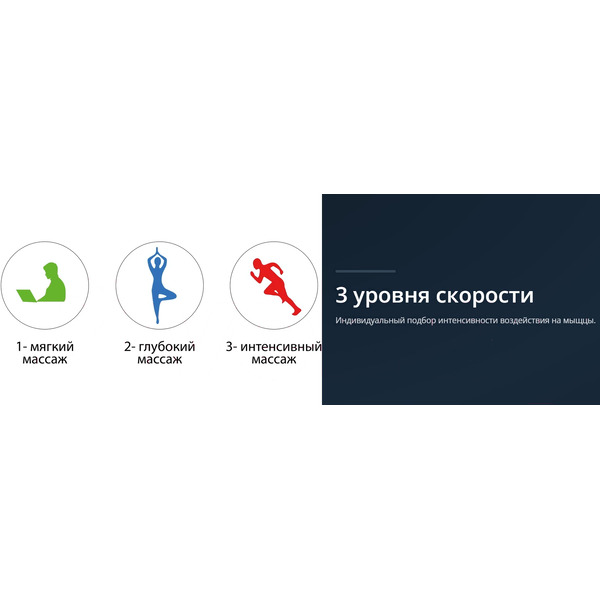 Массажный пистолет мини  BRADEX ДЕЛЬТА KZ 1425