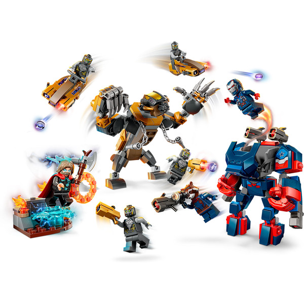 Конструктор LEGO Marvel 76322 Мстители: Финал Тор против Читаури