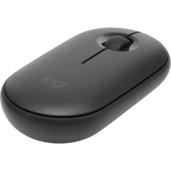 Мышь Logitech Pebble M350 темно-серый (910-005576)