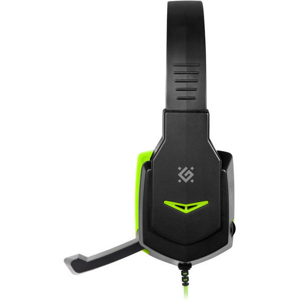 Игровая гарнитура Defender Warhead G-320 (черный+зеленый)