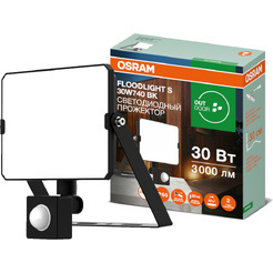 Прожектор светодиодный с сенсором OSRAM FLOODLIGHT S 30W740 BK 1х10х20 RU